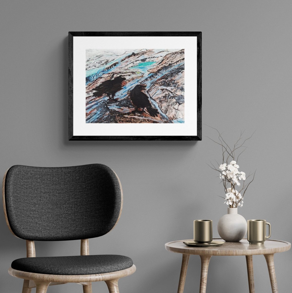 Hrafnar - Á hálendinu