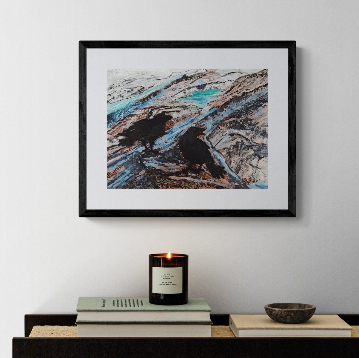 Hrafnar - Á hálendinu