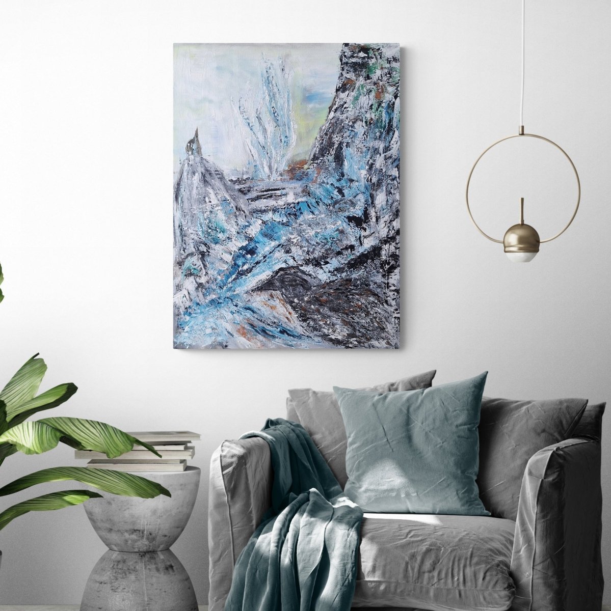 Huldufólk í klettagjá