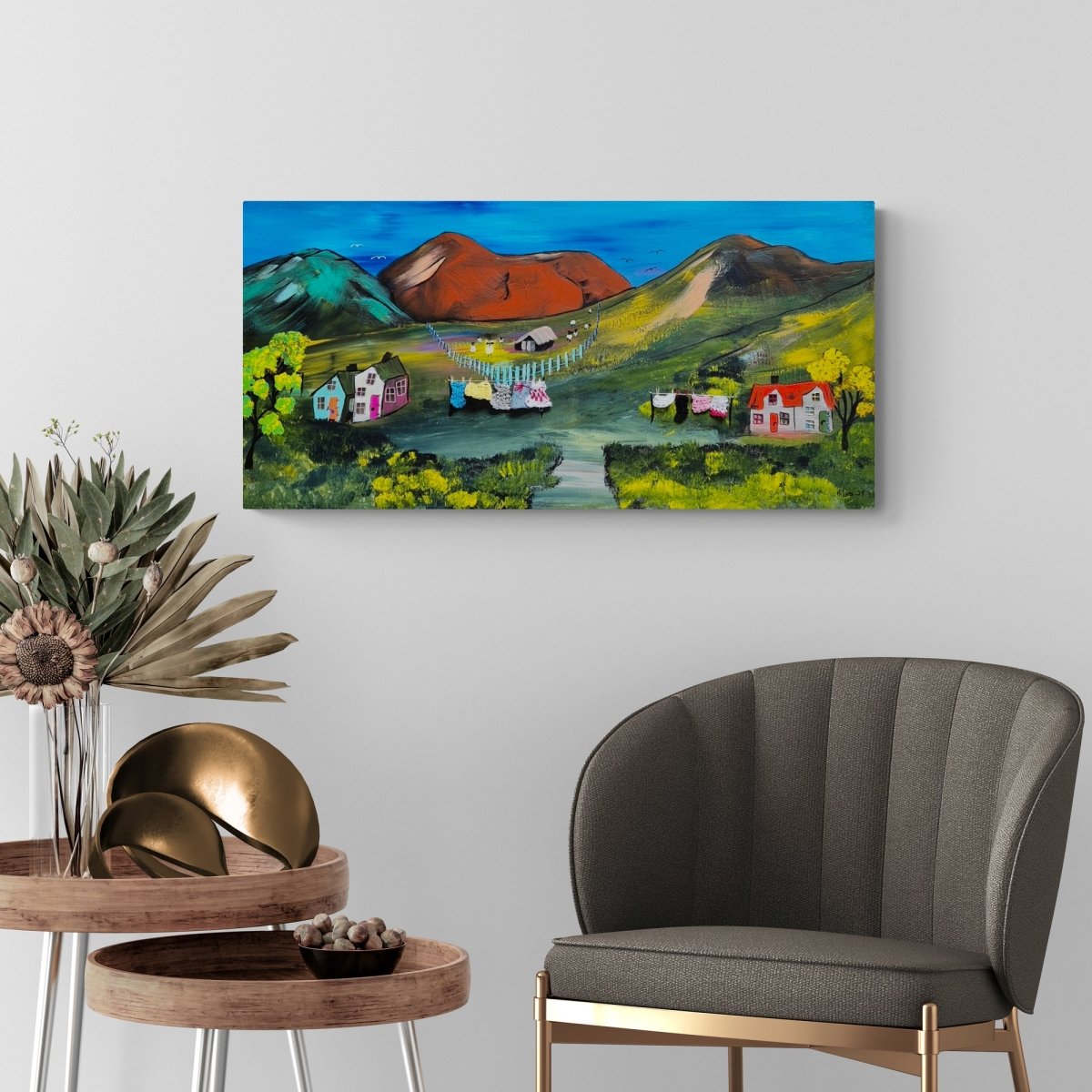 Sveitin ömmu og afa