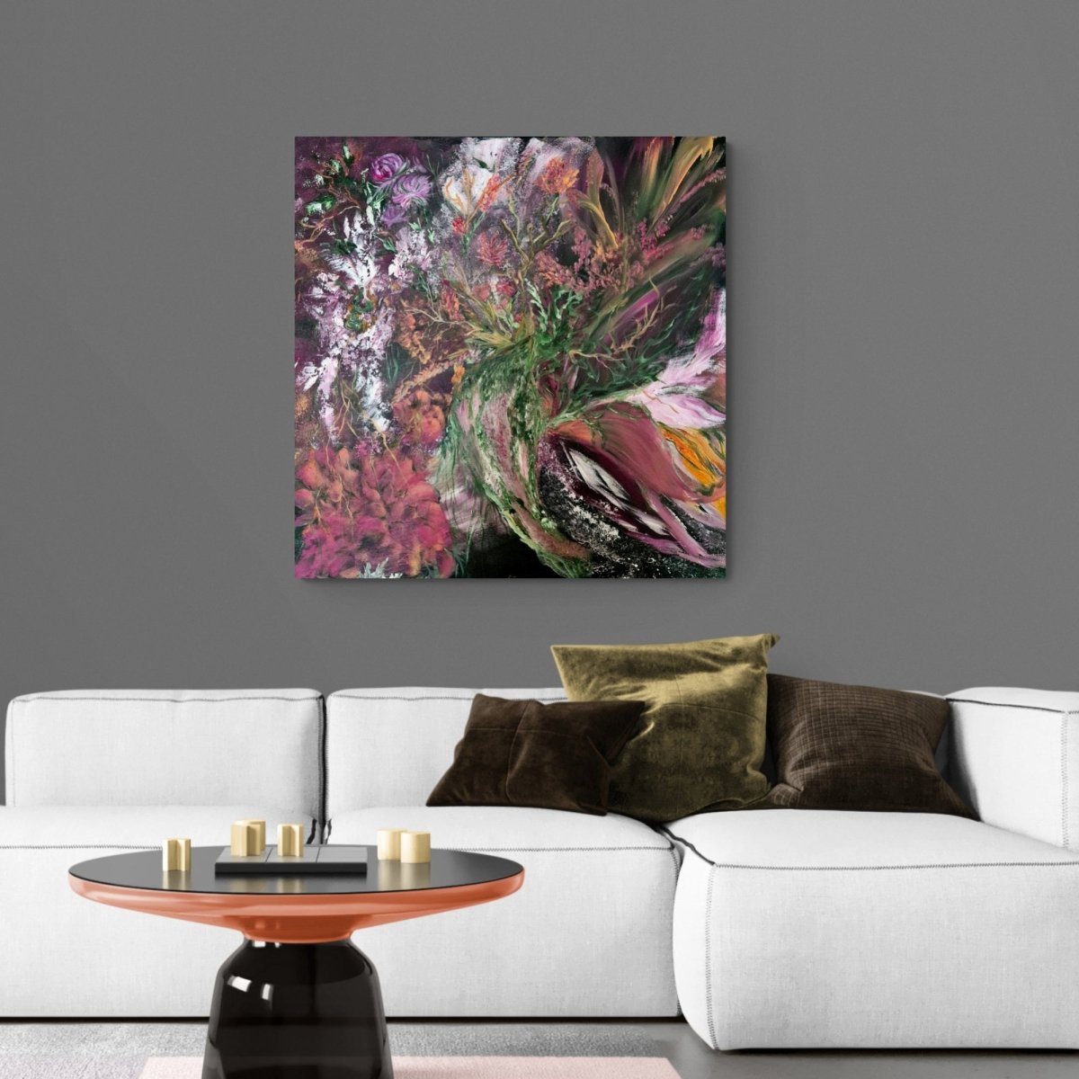 Villiblóm í stormi