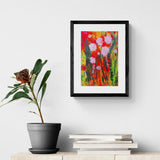 Villt blóm - bleik 2