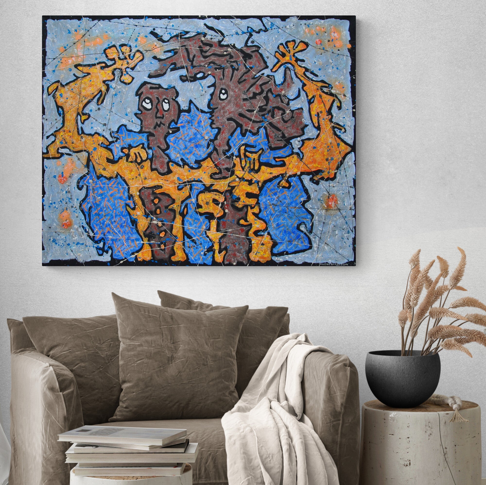 Saman eru við sterk