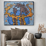 Saman eru við sterk