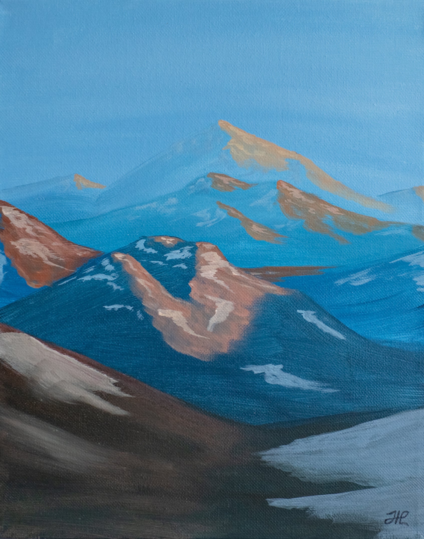 Dögun í Fjöllunum