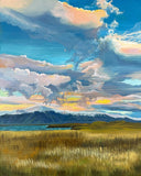 Dramatic Clouds over Esjan