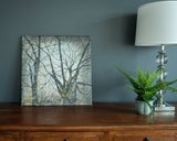 Gullskógur málað af Kristín Berta, verkið er Náttúruverk