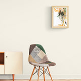 Gulur andi og kvenfígúra