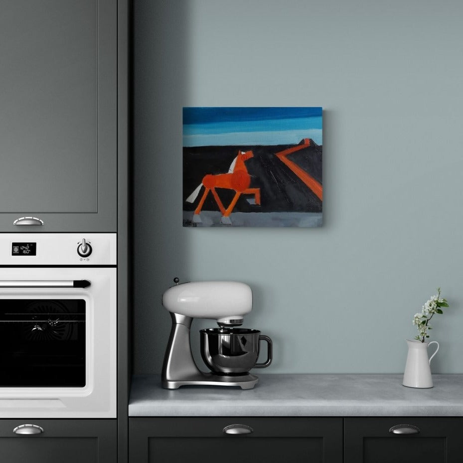 Í fjarlægð ég skima