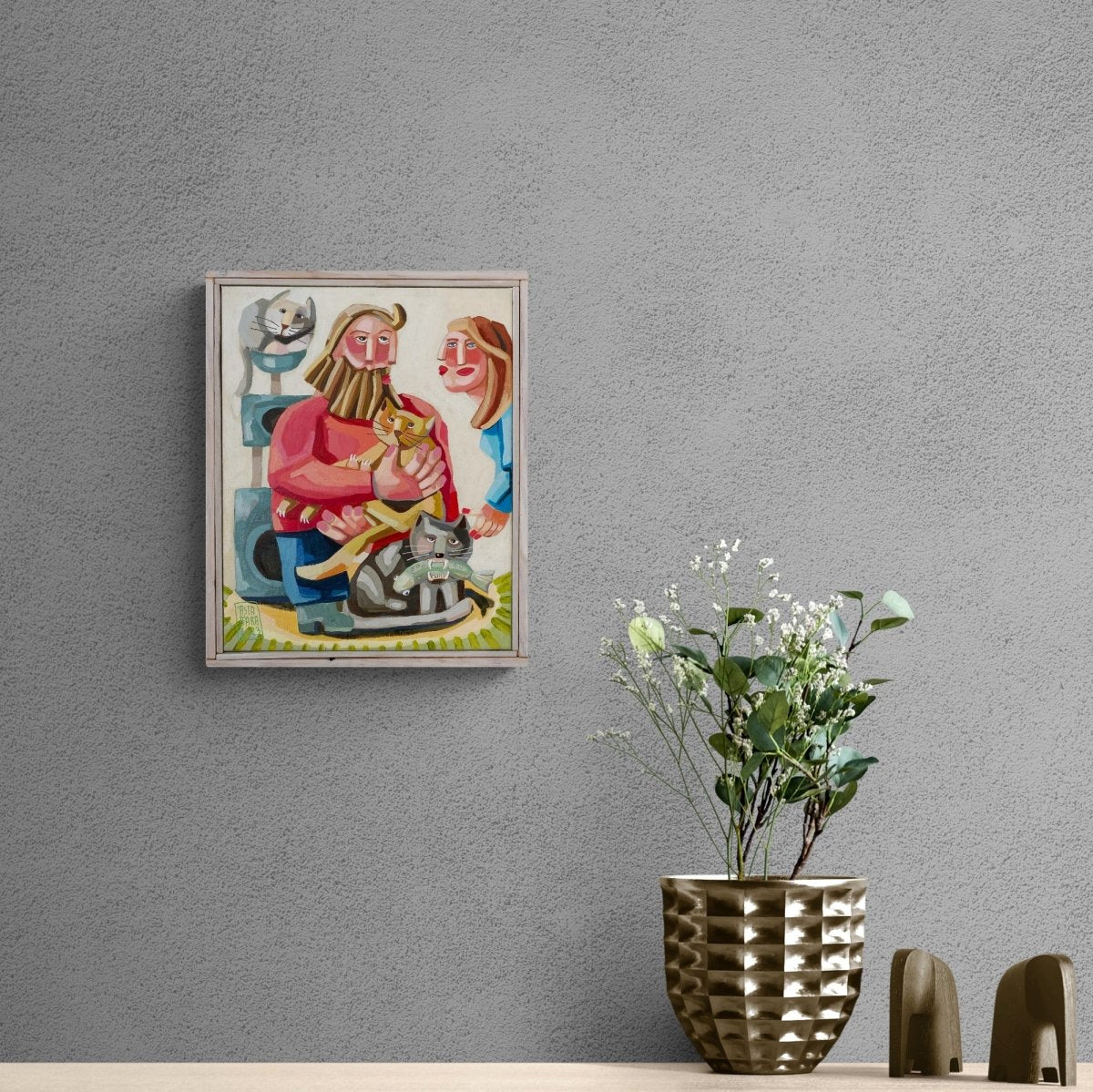 Kisurnar og mannfólkið þeirra