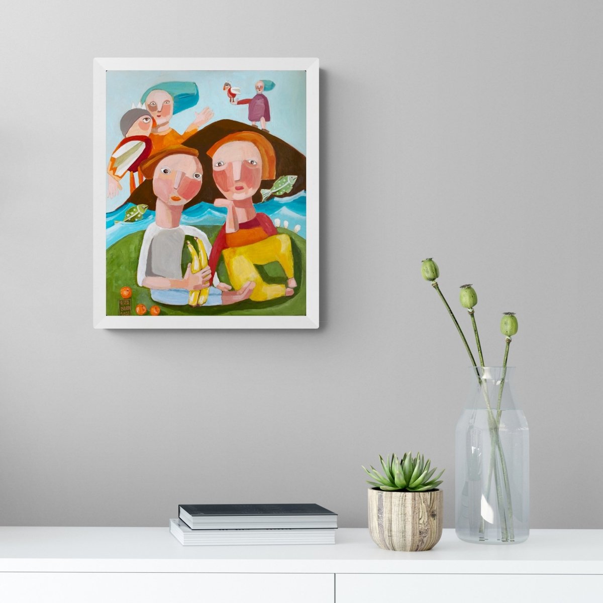 Konan sem borðaði alltaf tvo banana