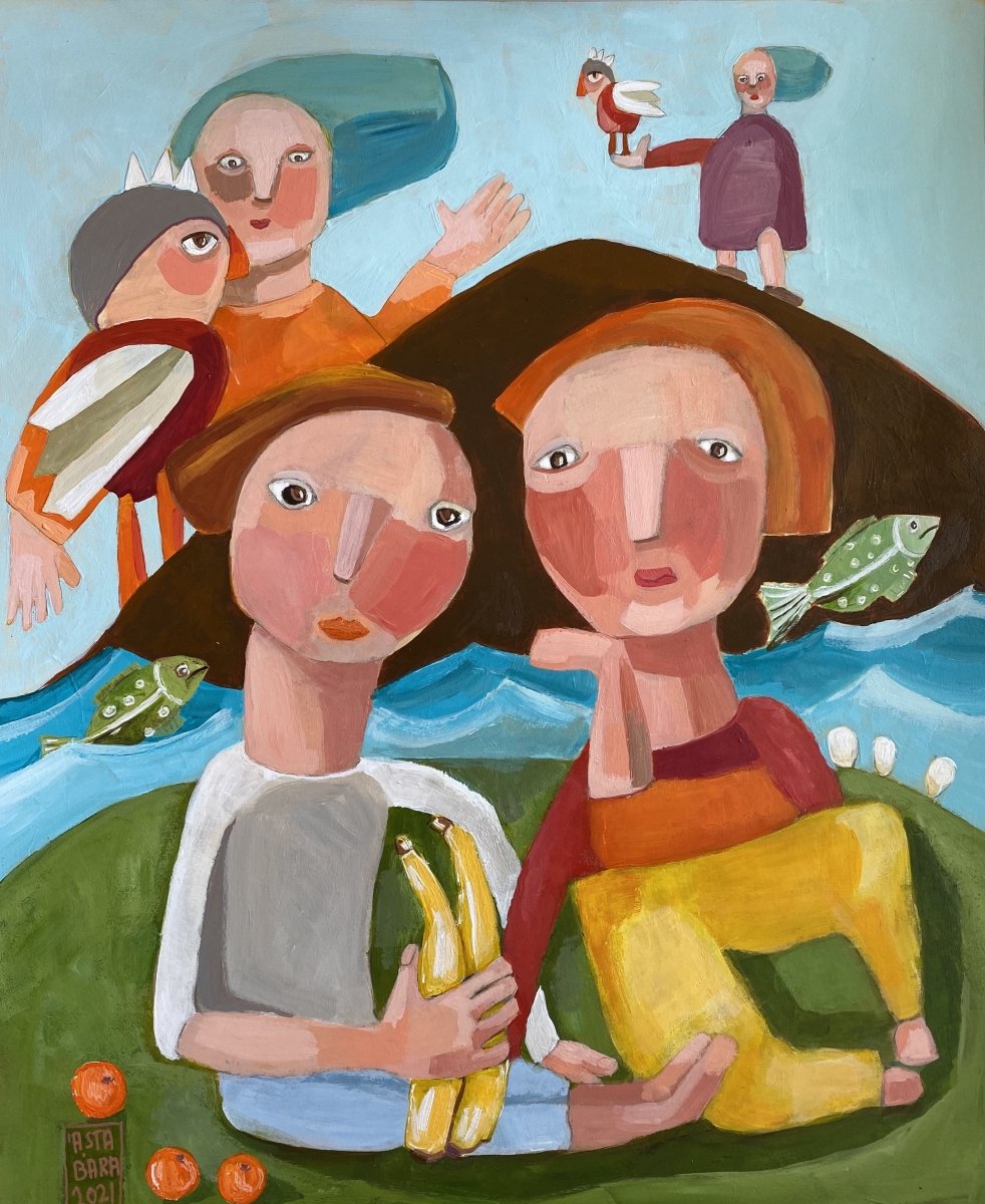 Konan sem borðaði alltaf tvo banana