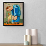 Konan sem hreifst af hávaxna karlinum