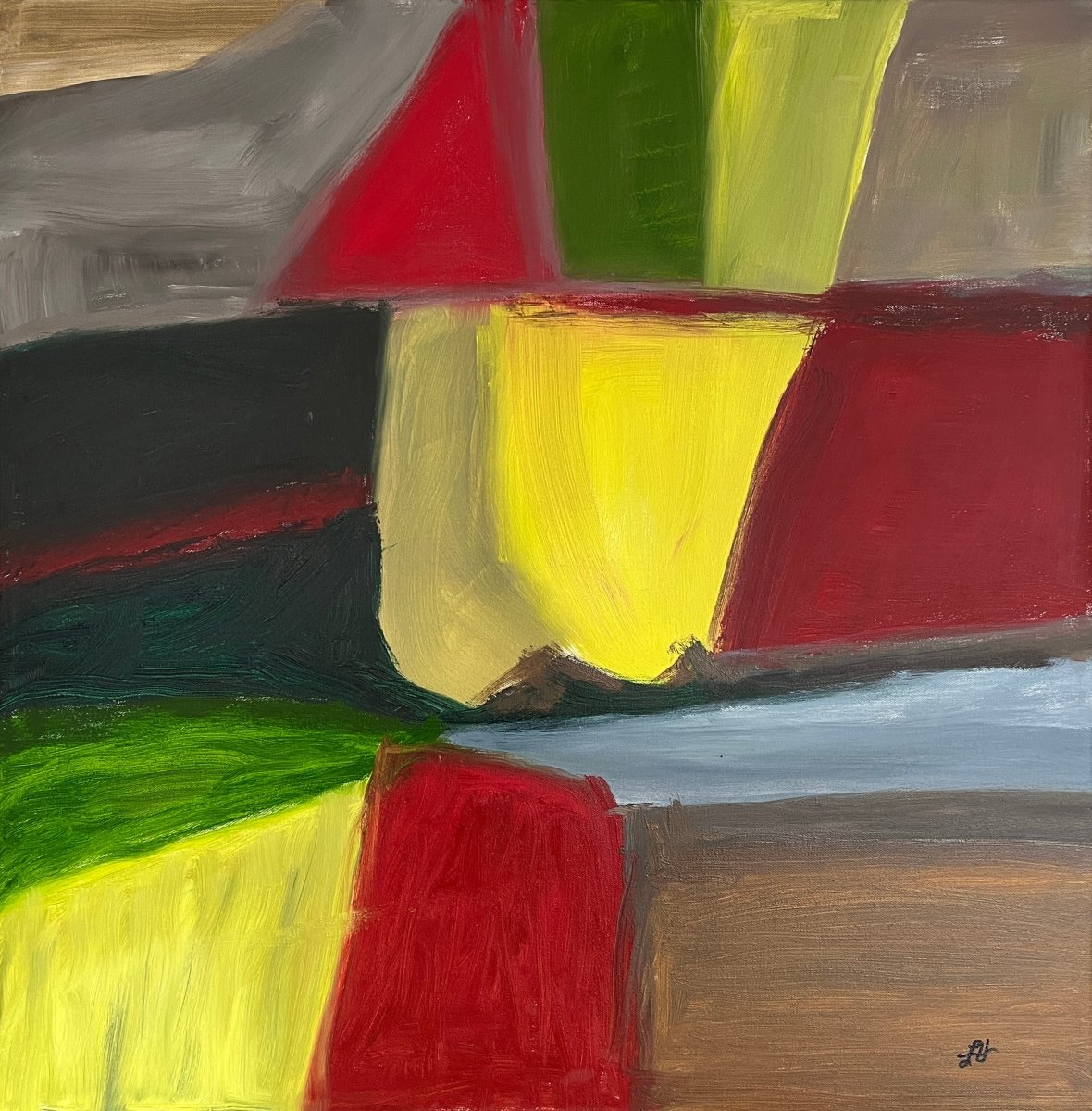 Líður lækur fossar falla