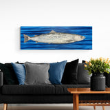 Næstsíðasti laxinn