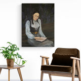 Reading lady