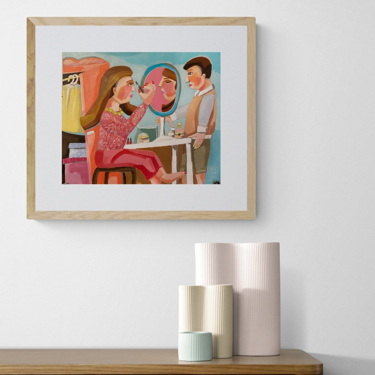 Smart kona og þolinmóður maður