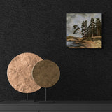 Strand with sequoias
