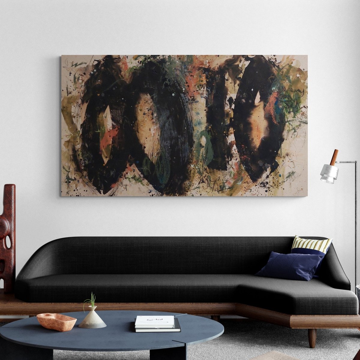 Svartar ólífur í almenningsgarði