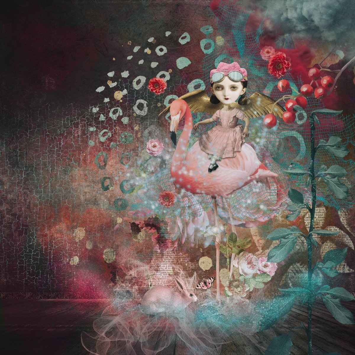 The Girl and the Flamingo