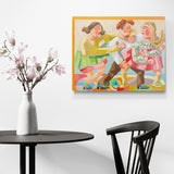 Tvær konur og einn karl