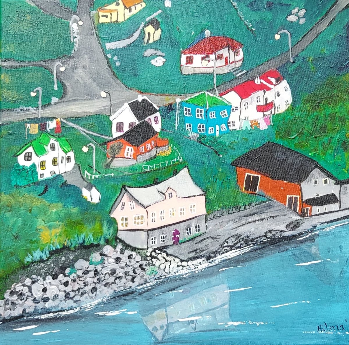 Úti í bakka, Siglufirði