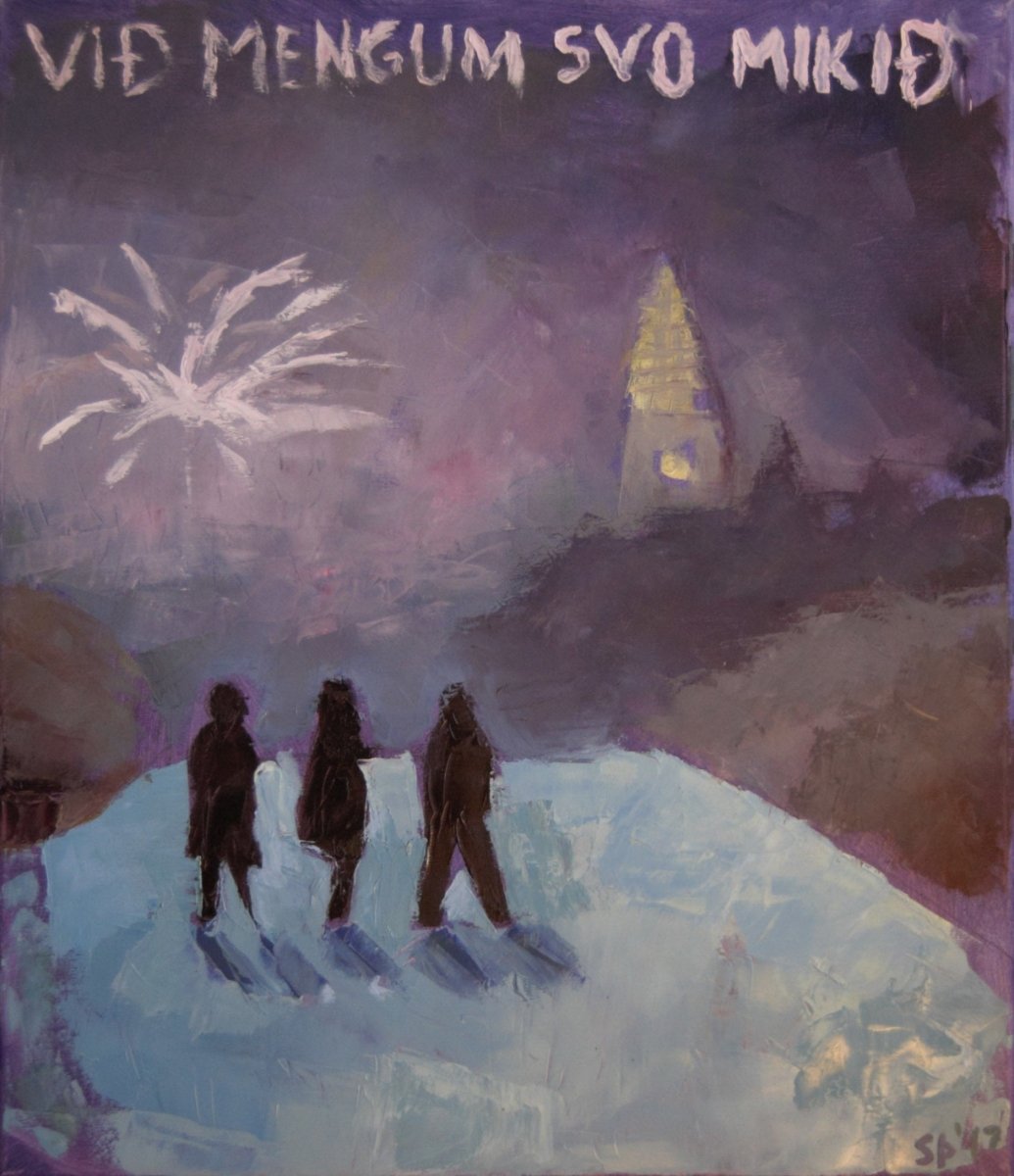 Við mengum svo mikið