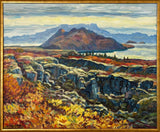 Haustlitir á Þingvöllum