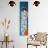 Heilladís, kettir og fugl