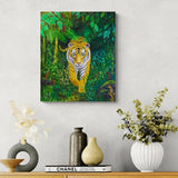 Horft í augu tígrisdýrs