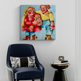 Kona sem fékk sér fröllur á föstudögum