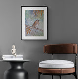 Kyrrðarstund í skógi