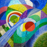 Menn með misstóra bolta