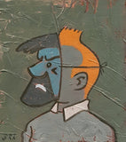 Tintin as Captain Haddock