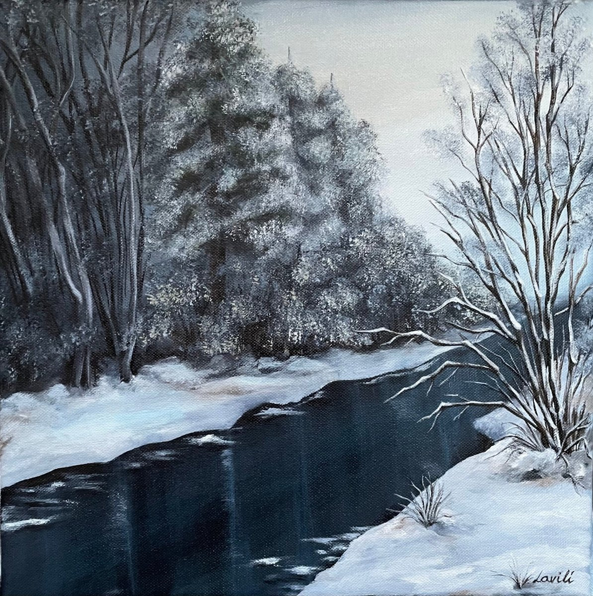 Winter landscape IV